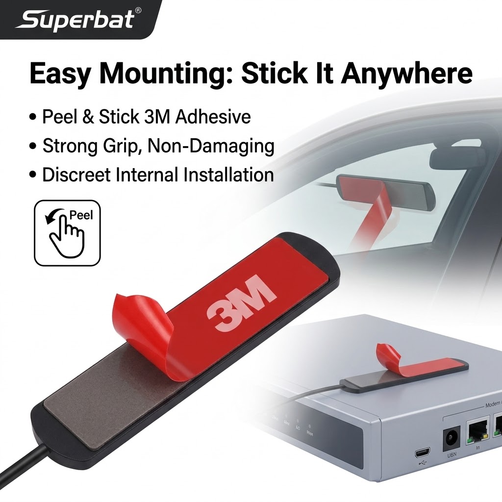 Superbat 2dbi 824-960Mhz 1710-1990Mhz GSM/UMTS/HSPA/CDMA Antena Fakra D Jack Conector RG174 3M Cabo