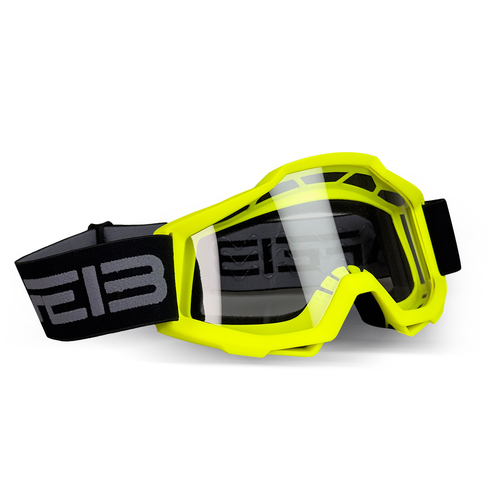 Gafas de Motocross con lentes HD, gafas para motocicleta, gafas de montar para mujer, gafas de sol para Moto MX MTB, accesorios para moto de cross: Caqui