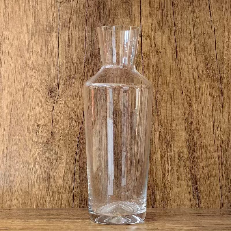 JINYOUJIA Zalto Style 820ml Superior Simple Style White Wine Decanter Handmade Crystal Perfect Flawless Decanter