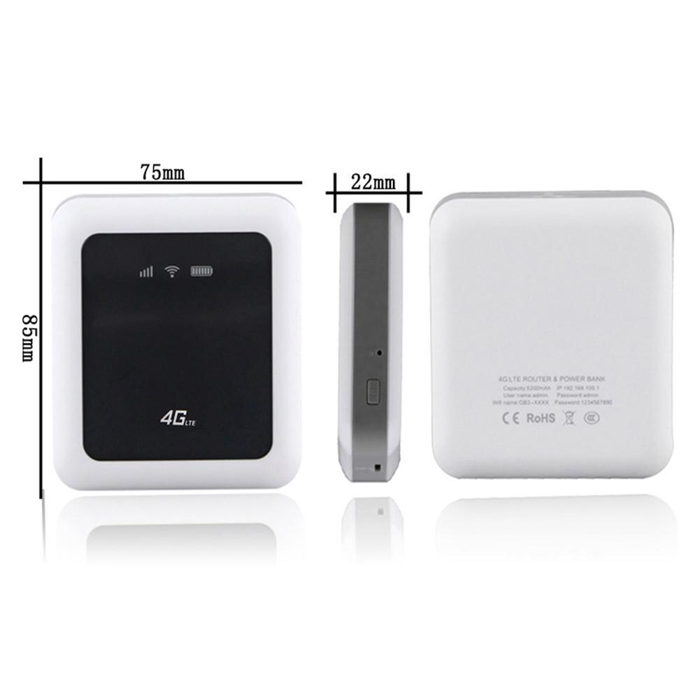 Przenośny 4G/3G mini router Wifi Dongle 150Mbps kieszonkowy bezprzewodowy mobilny hotspot niska wartość opałowa silniejsza wydajność stabilna