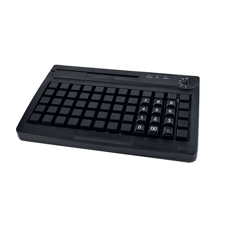 KB60 MSR Optional 3 Tracks 60 Keys Keyboard for POS System Programmable Keys