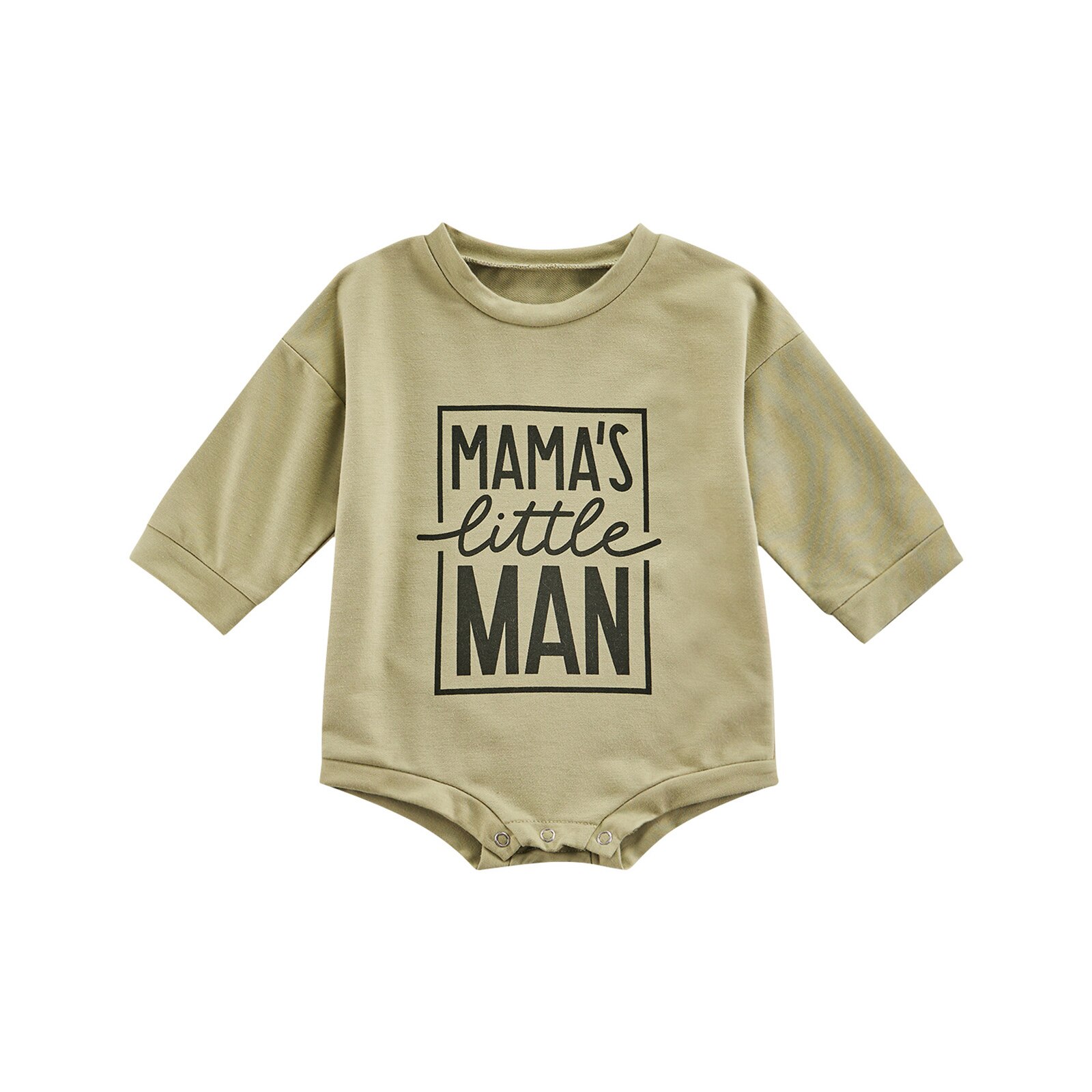 Pelele de algodón acanalado con estampado de letras para niño, mono de manga larga y cuello redondo, Top informal de primavera, 0 a 24 meses, 2022: B / 24 meses