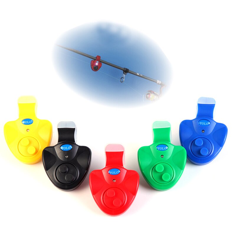 Fishing Fish Bite Alarm Elektronische Buzzer Op Hengel Met Luide Sirene Daytime Night Indicator