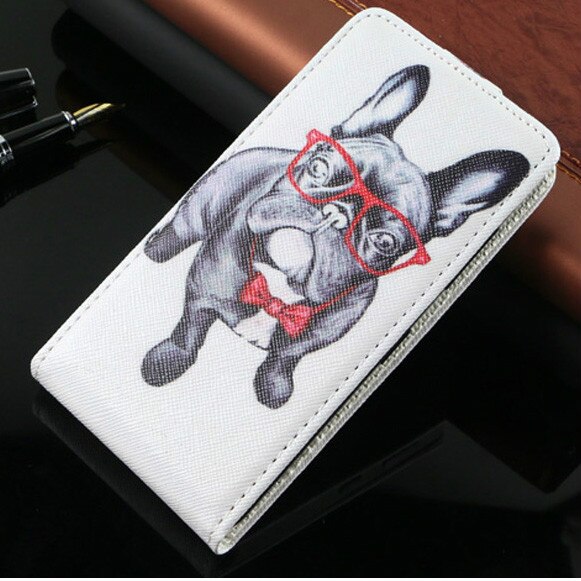 For Huawei Honor 10 Lite Cases TPU Flip Back Phone Pu Leather Cover for Honor 10 Lite Cover Cartoon Vertical Case: Dog