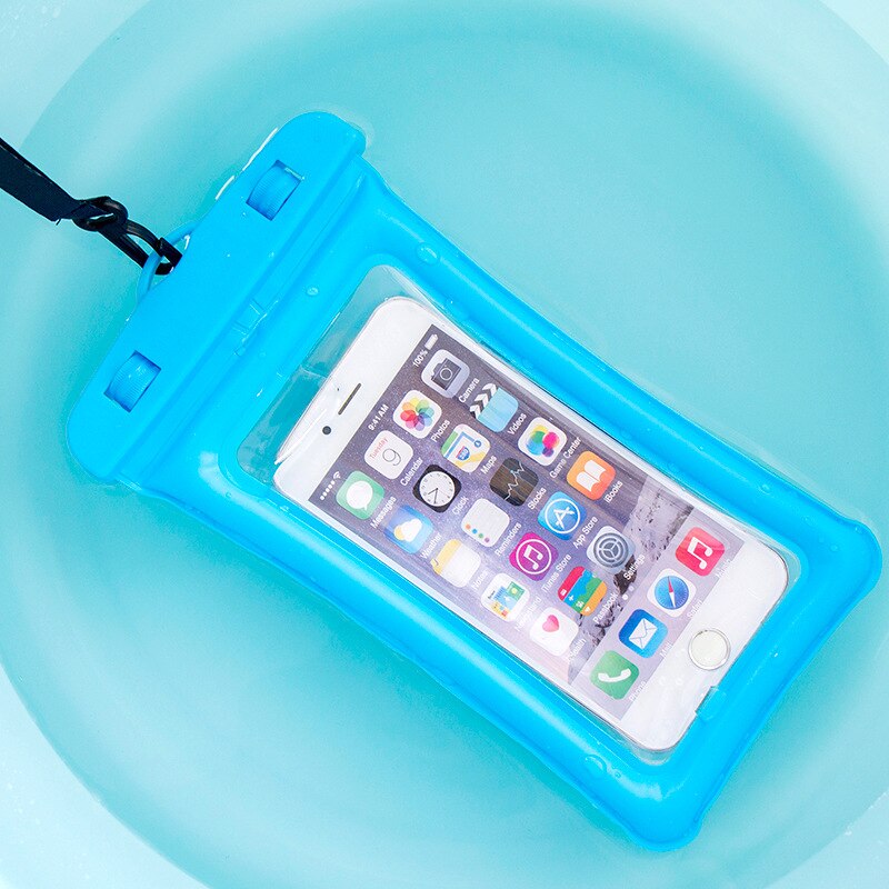Waterproof Phone Pouch Drift Diving Swimming Bag Underwater Dry Bag Case Cover For Phone Water Sports Transparent Protector