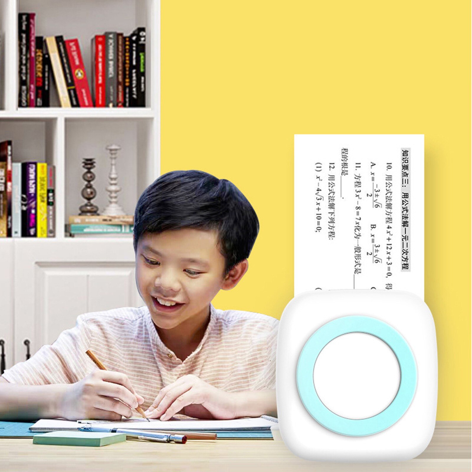 57mm Portable Bluetooth Printer Thermal Printing Mini Wireless Pos Image Photo Machine For Mobile Phone Photobooth Prop