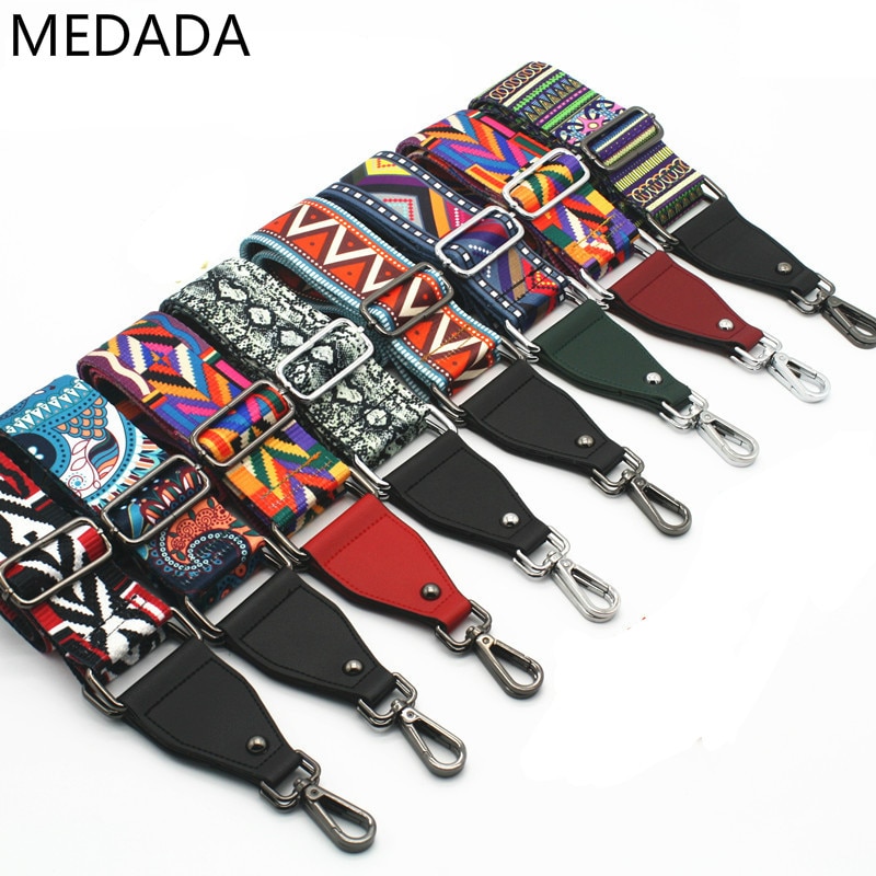 Bandwidth Inclined With Women's Bag Fttings Color Backpack Shoulder Strap Wide 5cm