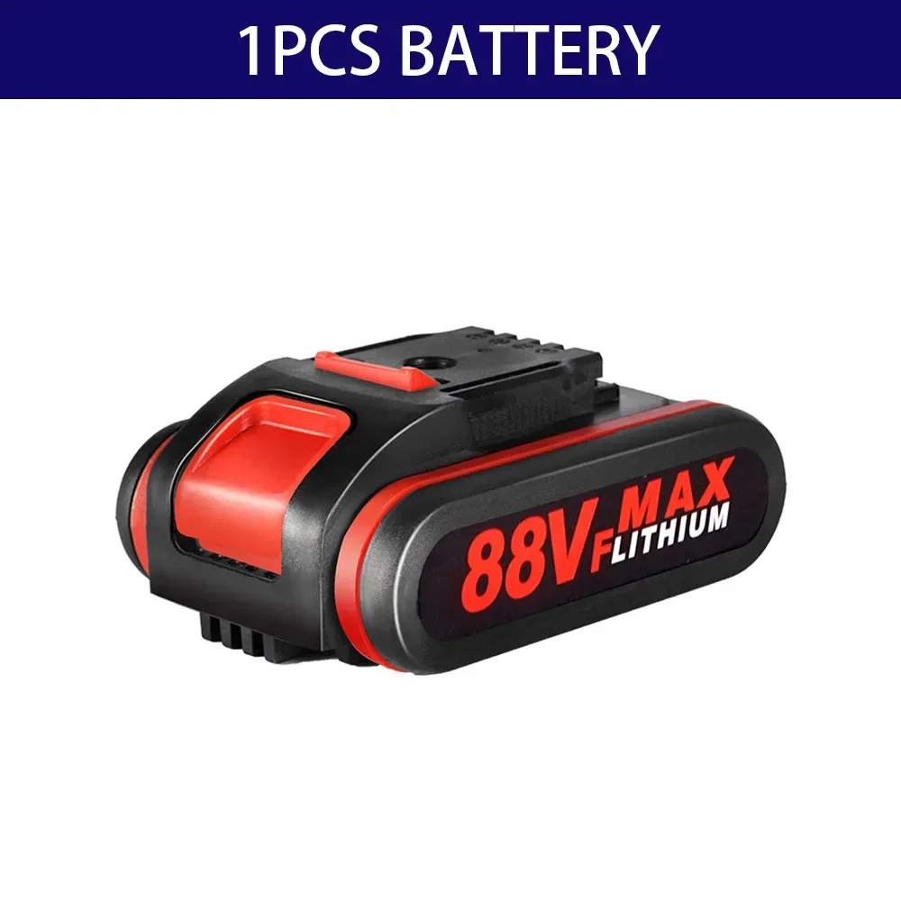 Akumulator litowo-jonowy 88 V robić piły elektrycznej Klucz Akumulatorowa piła szablasta robić akumulatora 21 V 36 VF 48 VF 88 VF Worx: szary