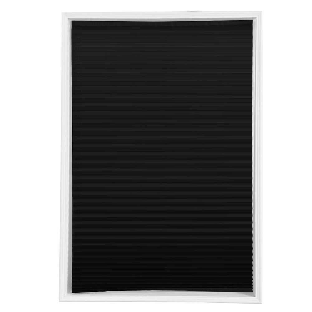 Pleated Blinds Curtains Self-Adhesive Semi-Blackout Windows Kitchen Home Door for Household Living Room Accessories: Sky Blue