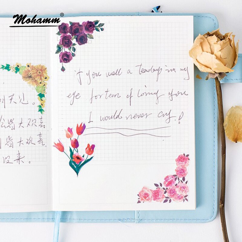 Pasen Muurstickers - Elektrostatische Type Plus Konijn En Bloemen