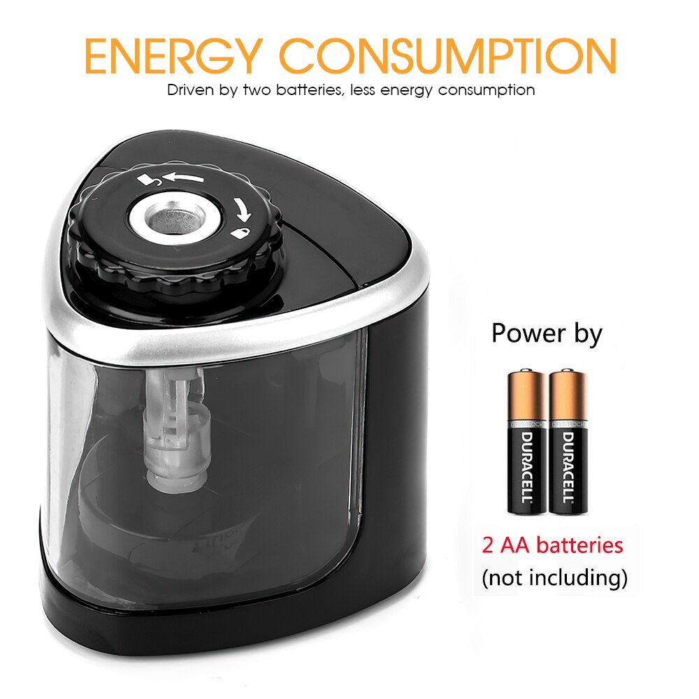 SPASH – taille-crayon automatique électrique , fournitures scolaires et de bureau pour crayon de 6 à 8mm