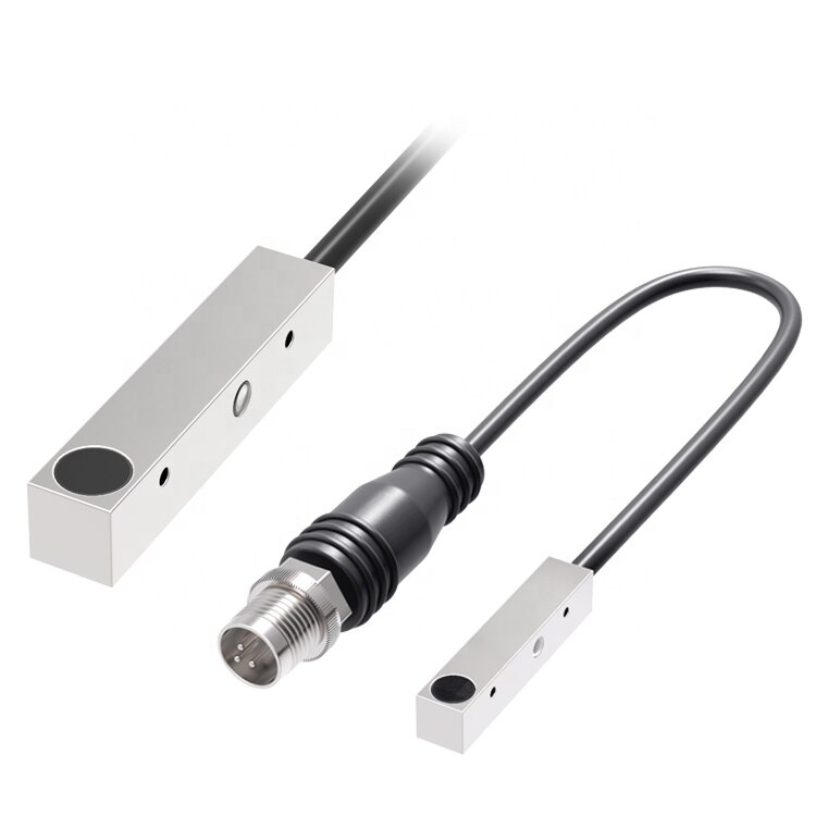 10-30VDC Smallest non contact inductive proximity square sensor 5*5*25 mm used for position control and metal detect