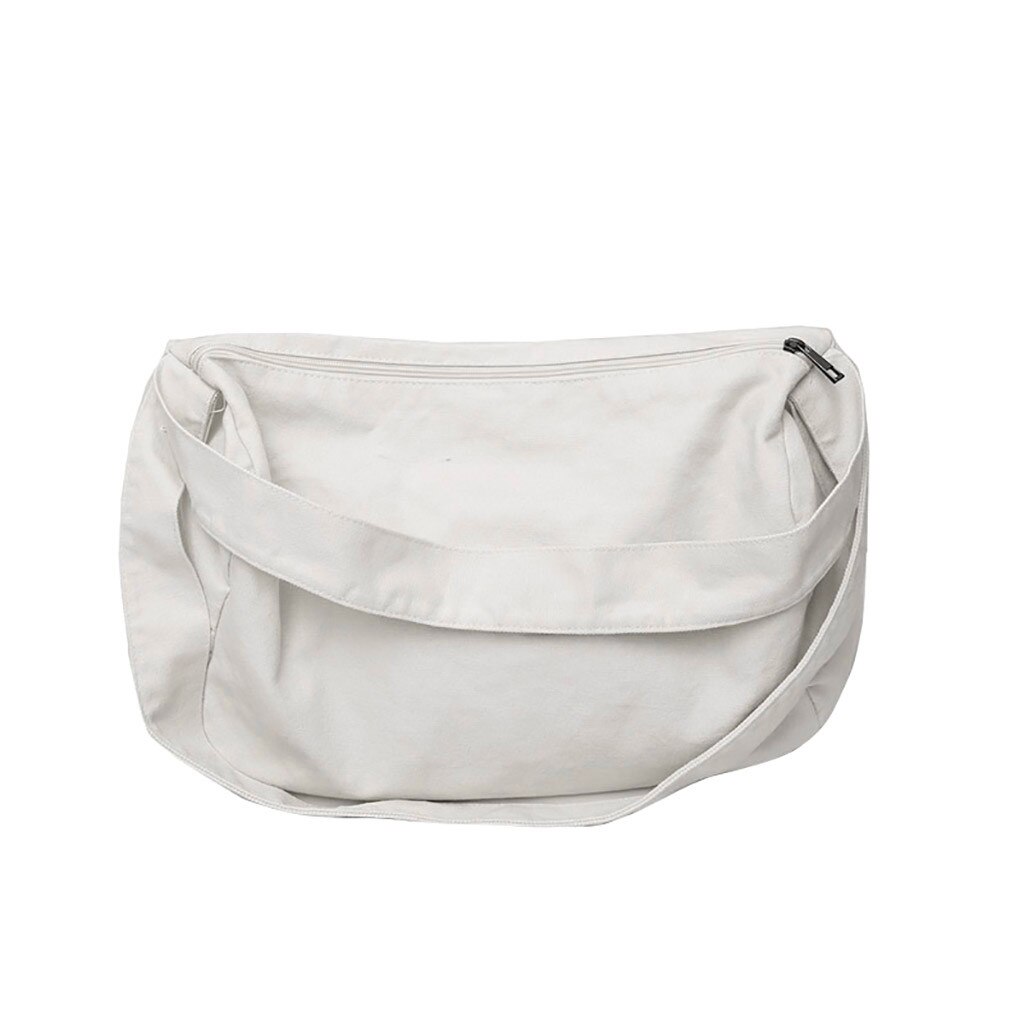 Ocardian Handtassen Vrouwen Bag Vrouwelijke Canvas Doek Schoudertas Milieu Opslag Handtas Herbruikbare Opvouwbaar Eco Bakken O10: WH
