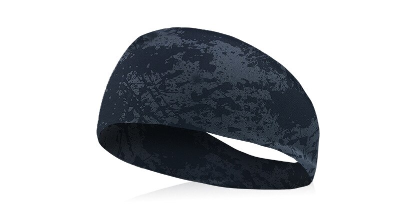 Fitness Sport Hoofdband Zweetband Voor Mannen Jongens Tennis Basketbal Hoofdband Gym Fitness Haarbanden Outdoor Running Zweetbandjes: Dark Gray