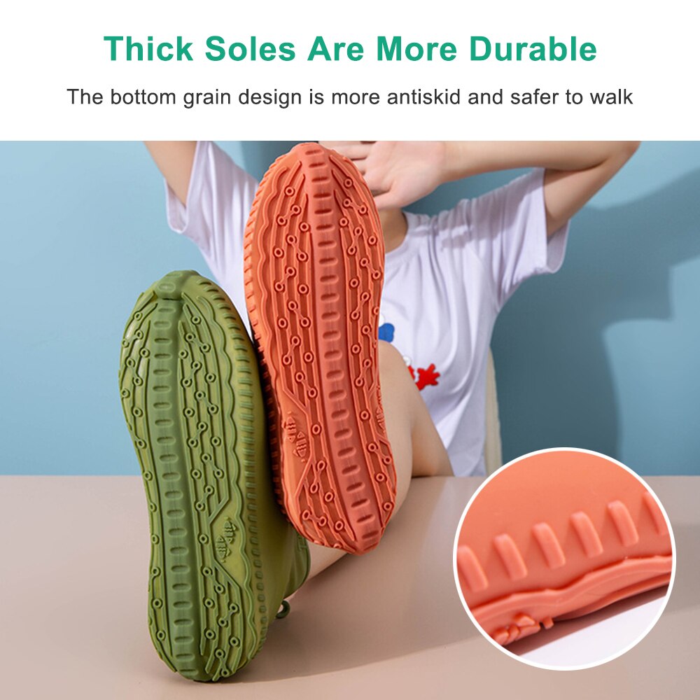 Siliconen Waterdichte Gewatteerde Schoen Cover Herbruikbare Regenachtig Weer Waterdichte Antislip Schoen Beschermhoes Unisex Clean Shoe Cover