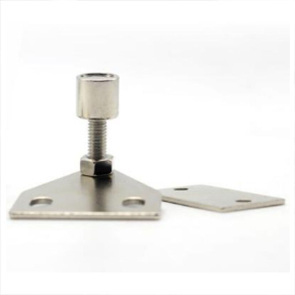 Perfil Triangular de aluminio con ventosa para puerta 30 40 con imán ajustable y correa de succión para puerta