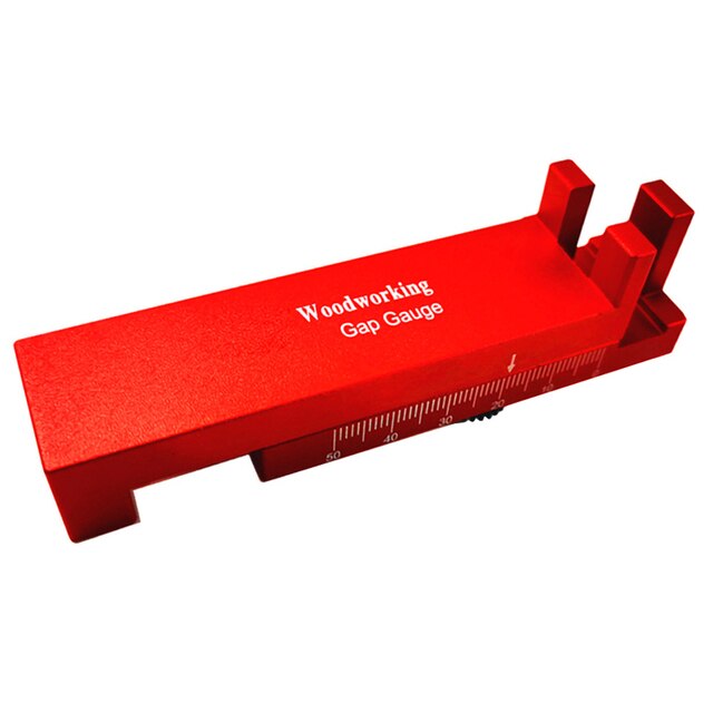 Woodworking Gaps Gauge Measuring Instrument Home Tool Saw Seam Gauge Slots Adjuster Regulator Woodworking Feeler Ruler Tools: A
