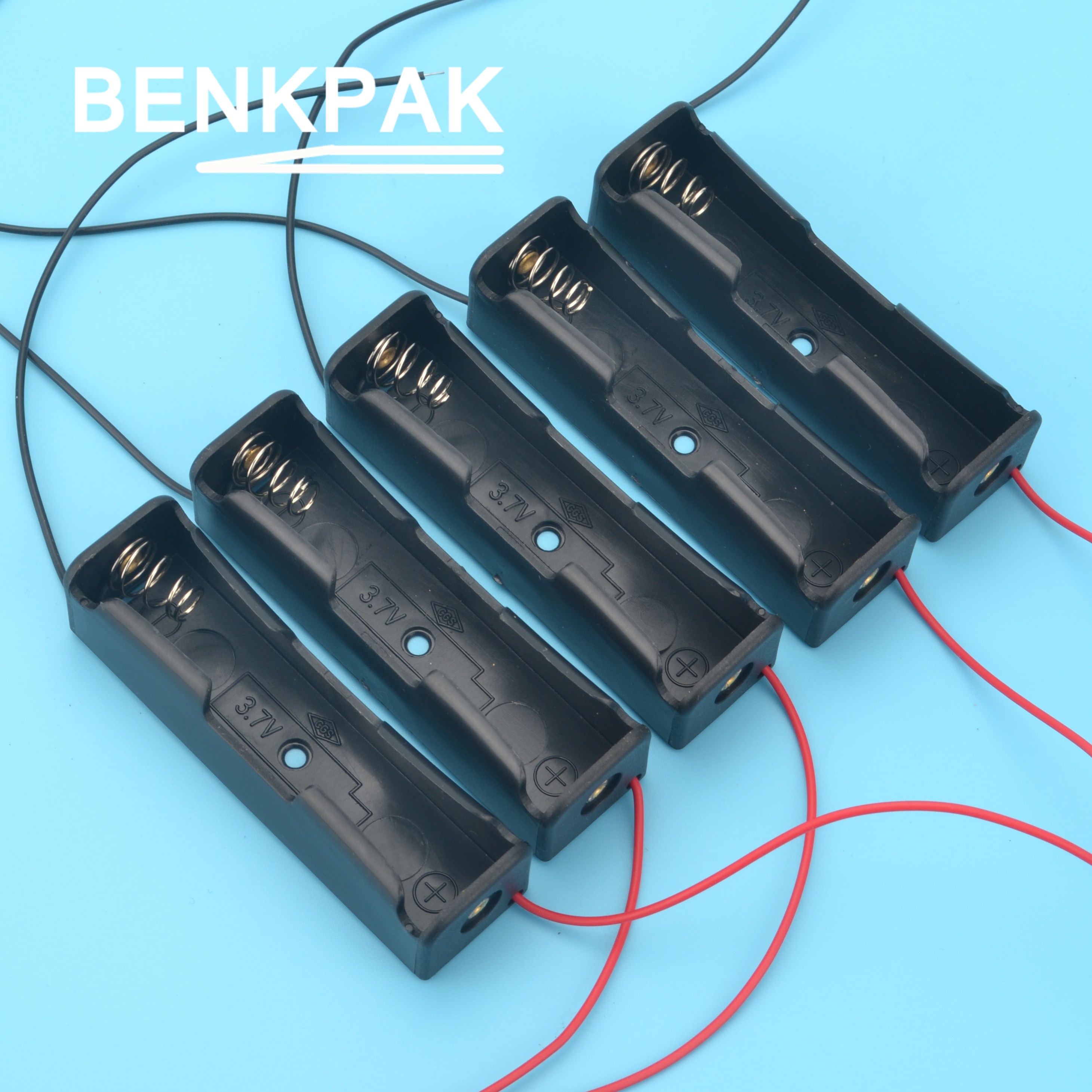 BENKPAK 5 stks 18650 Plastic Power Bank DIY Batterij Houder Opslag Box Case voor 1x18650 Batterij Houder Cover Box voor energie meter