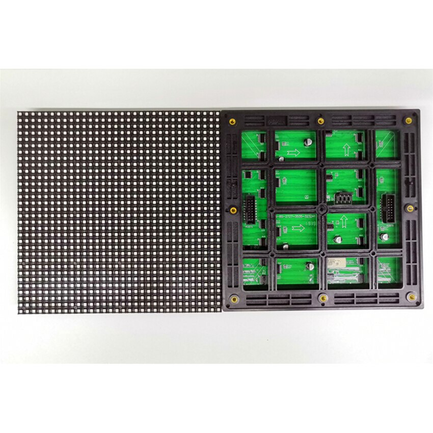 P6 Outdoor SMD RGB LED Display Module 192x192mm 32x32 Pixels High Brightness Advertising Full Color Panel