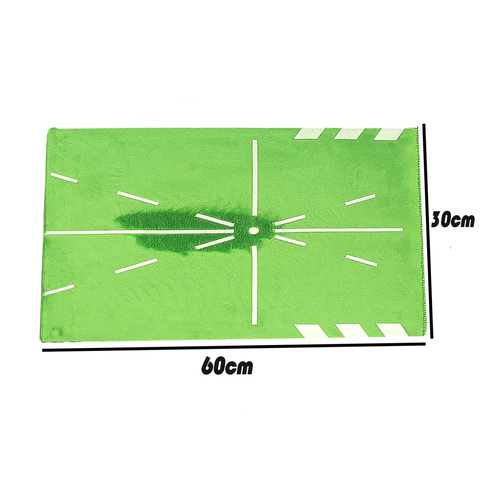 Outdoor Golf Training Swing Detection Mat Batting Golfer Garden Grassland Practice Training Equipment Mesh Aid Cushion Golf