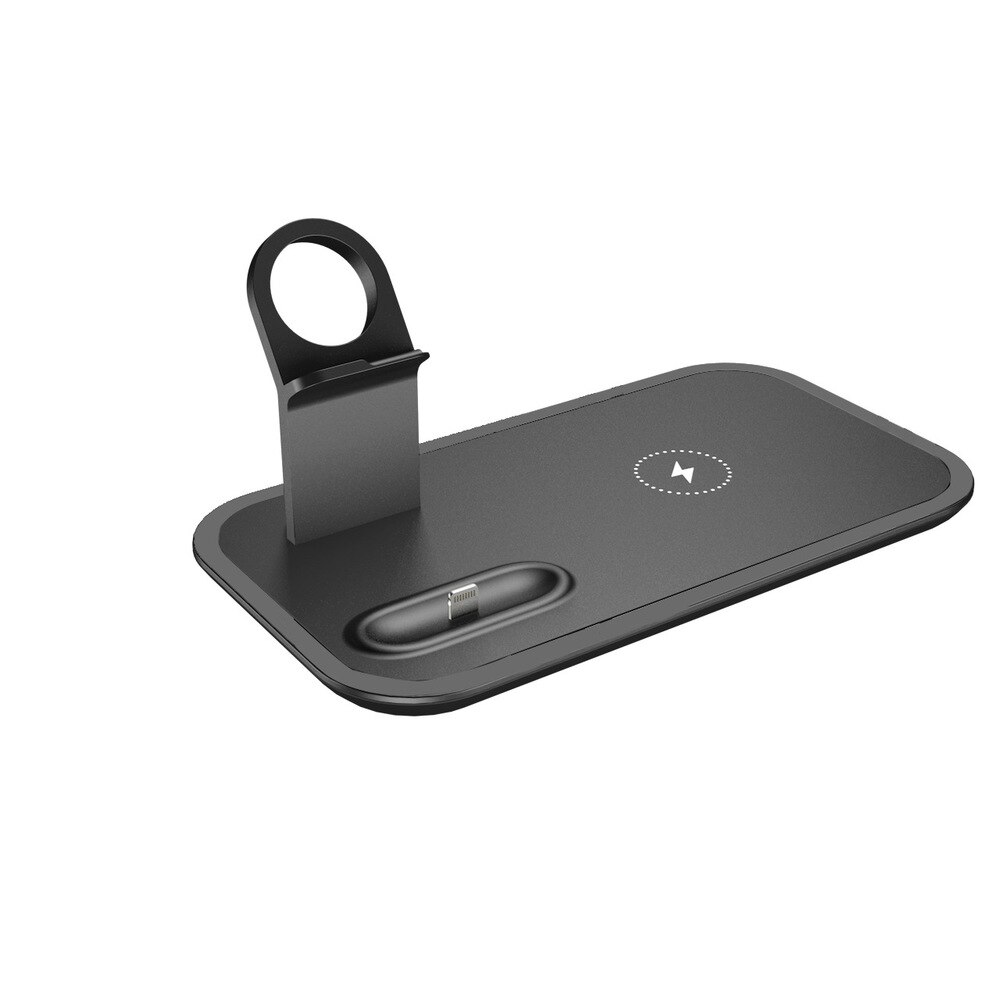 5 em 1 multifuntional carregador sem fio para apple relógio airpods airpods pro iphones série 10w rápida doca de carregamento sem fio