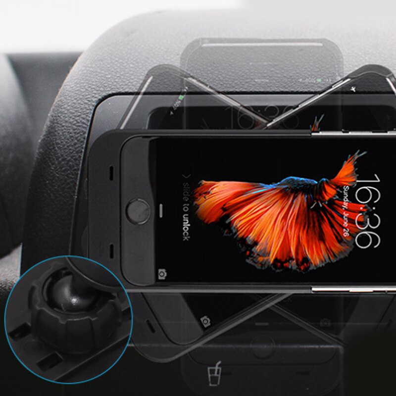 Universele Inductie Charger Magneet Auto Auto Telefoon Houder Qi Draadloze Oplader 1000MA 5V