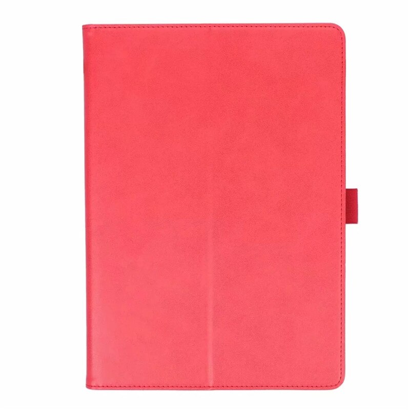 Funda de tableta para Lenovo Yoga Smart Tab 10,1, carcasa de cuero de lujo YT-X705F, con soporte, abatible, para Lenovo Yoga Tab 5: Red