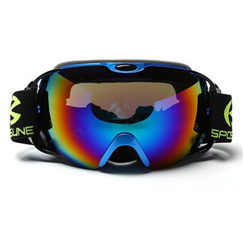 Óculos de esqui, óculos anti-neblina para homens e mulheres, lente dupla, antiparra, snowboard, ski, adulto