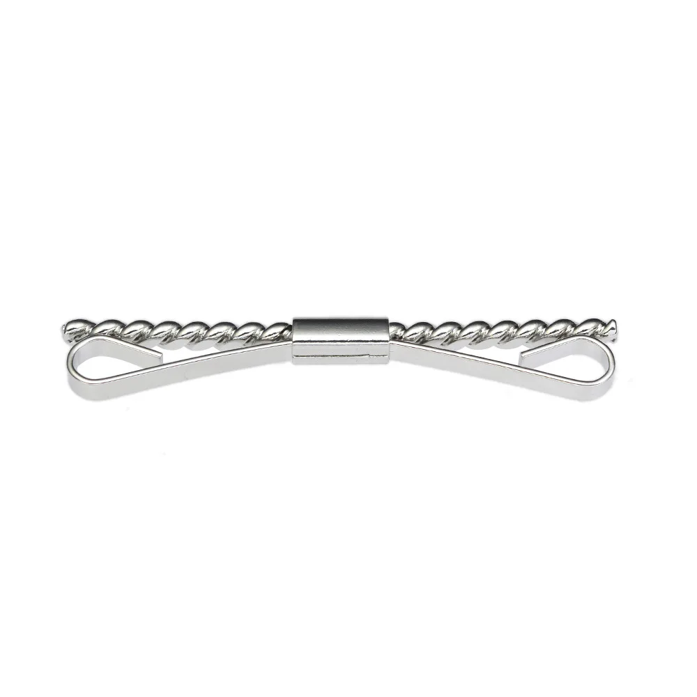 Hochwertige Kupfer-Kragen-Bar-Anstecknadel für Herren, goldfarben, zweifarbige Clips, Revers, -Brosche: Antike Bronze- überzogen
