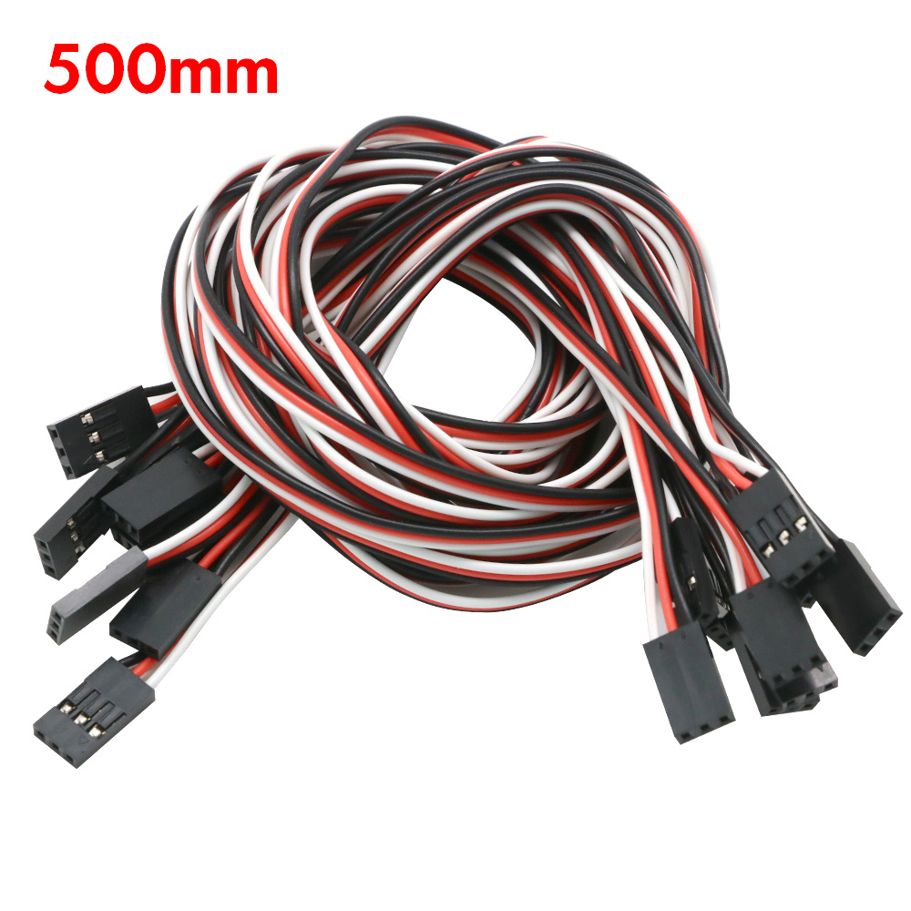 10pcs 100mm 150MM 200MM 300MM 500MM Servo extension cord Male to Male for JR Plug Servo Extension Lead Wire Cable 10cm: PURPLE