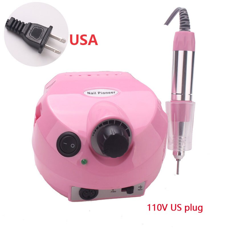 Professionele Elektrische Acryl Nail Art File Boor Set Manicure Machine Zand Kit Nail Art Boor Machine Elektrische Nagel Boren: 04