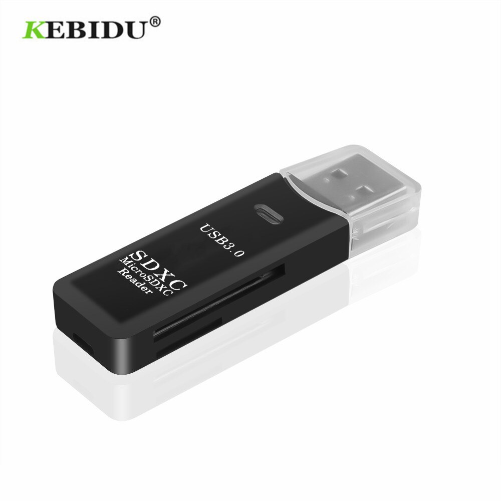 KEBIDU USB 3.0 Card Reader SD/Micro SD TF OTG Smart Memory Card Adapter for Laptop USB 3.0 multi Smart Cardreader SD Card Reader