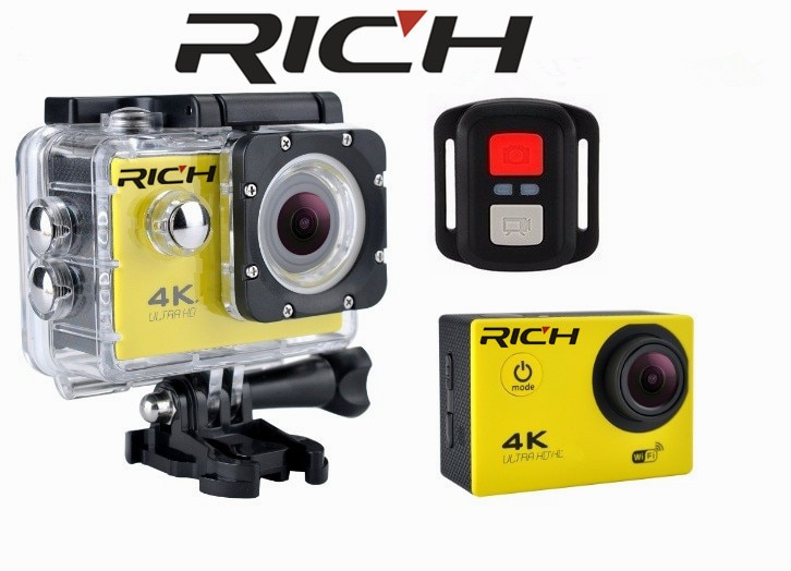 4K Wifi Actie Camera V905R 4K/30fps 1080P/60fps 720P/120fps 2.0 "170D Helm Cam Mini Camera Waterdichte Actie Camera