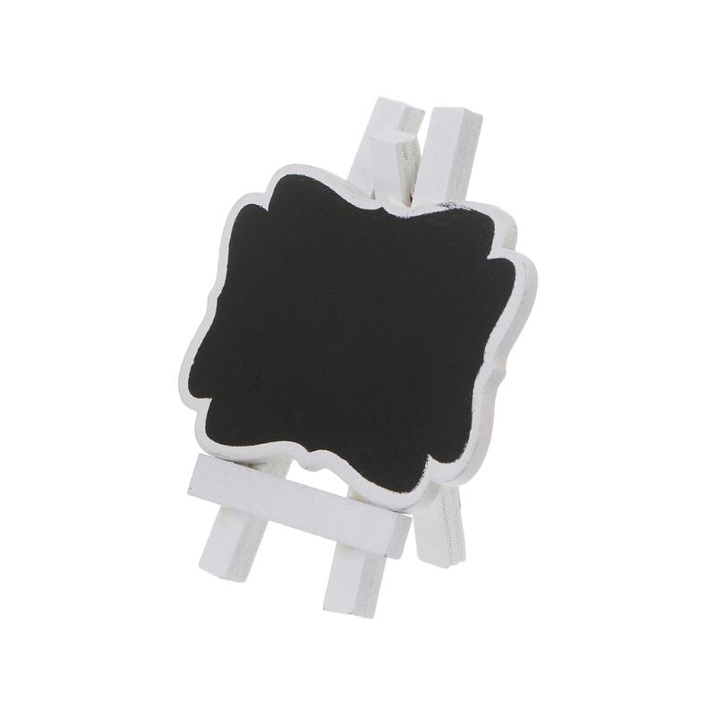 Mini Wooden Chalkboard Blackboard Frame Message Table Number Wedding Party Decor Home Garden DXAB