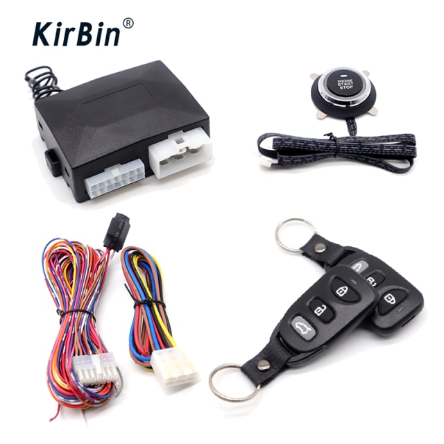 kirbin 12V car alarm,ignition system,central locking car,starter for car,Start stop button,car intelligent system: HY-3