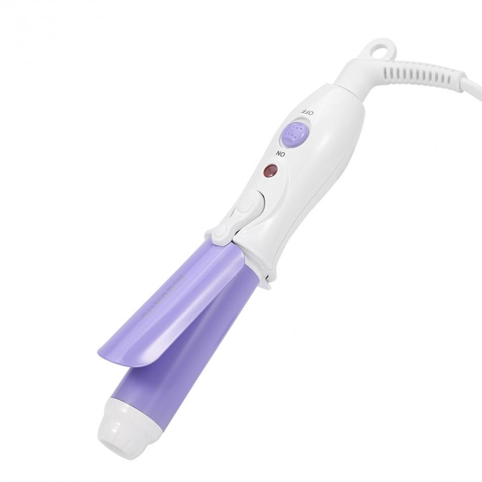 Mini Portable Electric Hair Curler Personal Hair Styling Tools Thermostatic Wavy Tourmaline ceramic Curling Iron EU PLUG