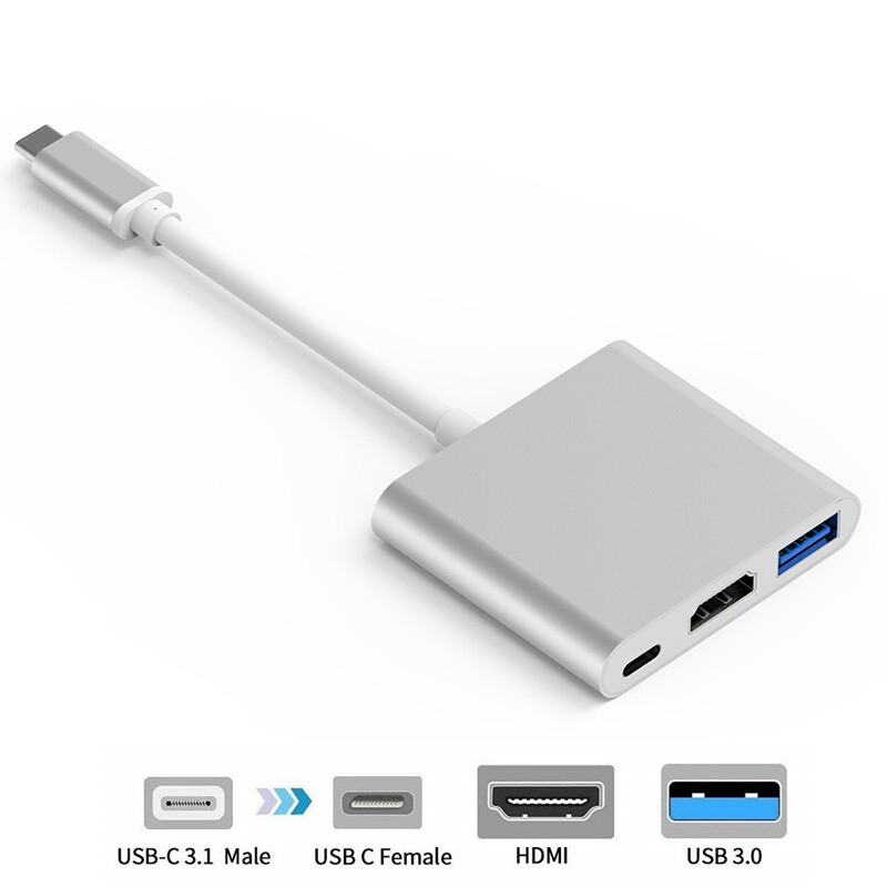 Usb typ c till hdmi digital av-adapter för ipad iphone 12 13 14 11 pro max lightning till hdmi 1080p skärm med laddningsomvandlare
