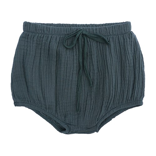 Pantalones cortos informales de verano para niñas, bombachos de algodón y lino de color puro, para la playa, 9M-4T, SJR-249: 04 / 4T