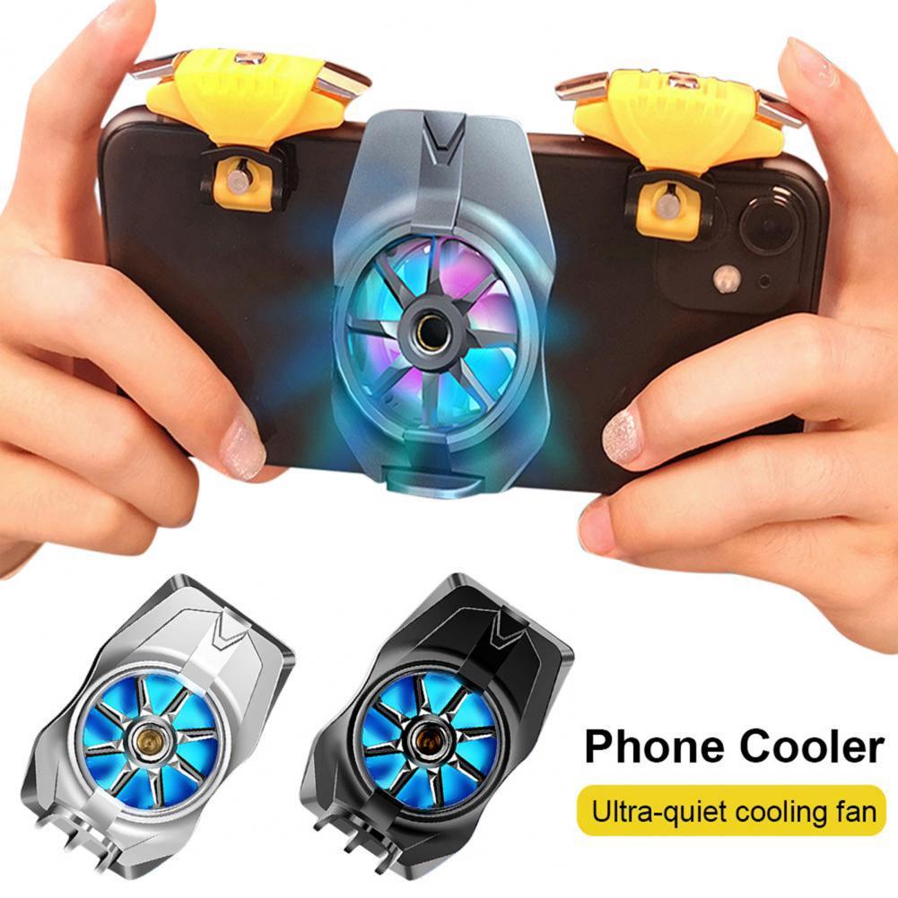 G2 Universele Draagbare Ultra-Stille Mobiele Telefoon Houder Beugel Stand Telefoon Radiator Gaming Quick Cool Down Cooling fan