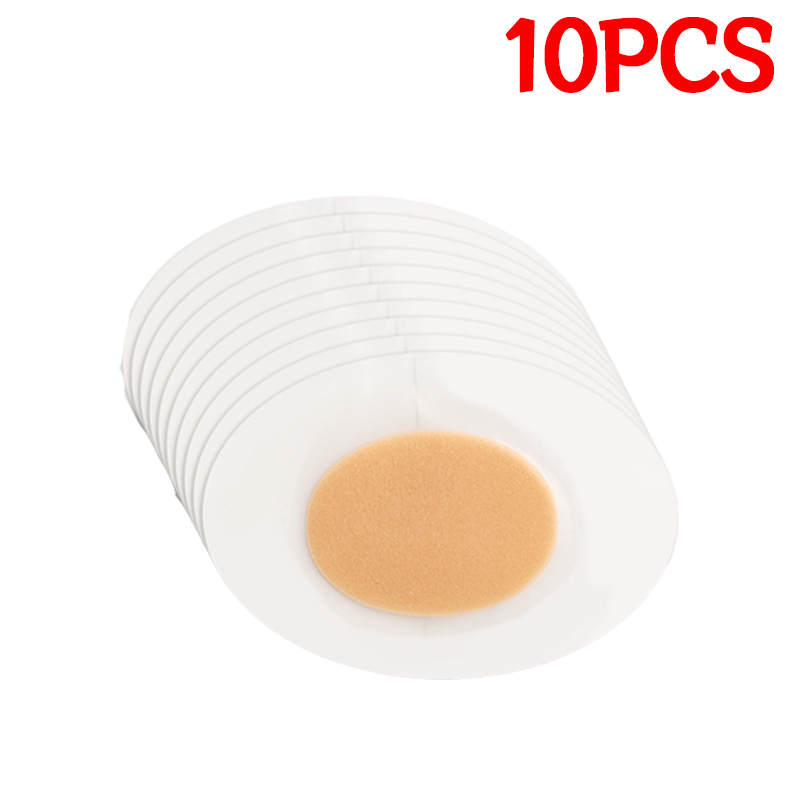 100PCS Schmerzen Relief Gel Ferse Schutz Fuß Patches Klebstoff Blister Pads Hydrokolloid Ferse Liner Schuhe Aufkleber Gips Fuß Pflege: Licht Grau
