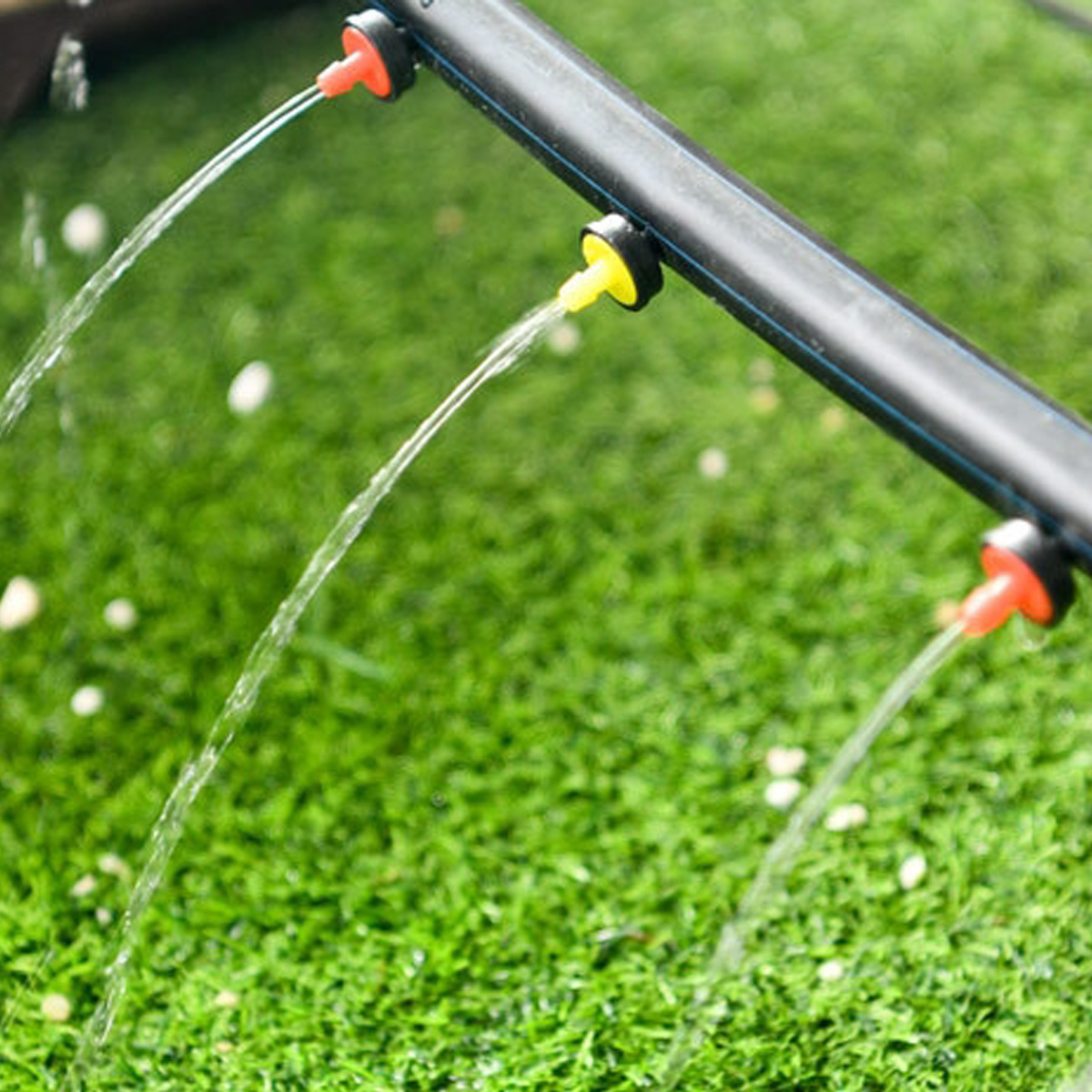 Portata 10/20/30L/H gocciolatore di compensazione della pressione 4/7mm tubo di pulizia automatica regolatore dell'acqua irrigazione del giardino raccordo a goccia