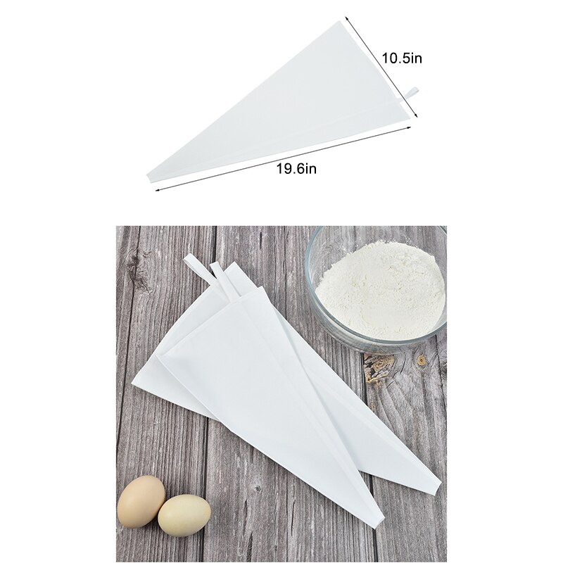 Cake Pastry Bag Cotton Cloth Piping Bag Cake Decorating Bag Cookie Piping Bag Baking Tools Kitchen Accessories