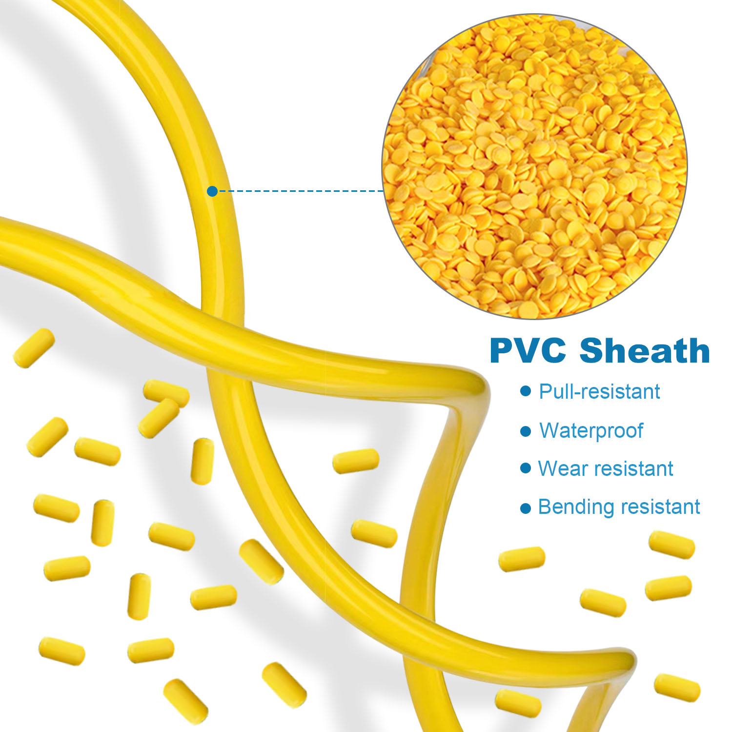 Cable de puente de fibra óptica SC APC, Cable OS2 de 3,0mm, monomodo Simplex, 1m, 3m, 5m, PVC G652D SM 1310/1550nm FTTH