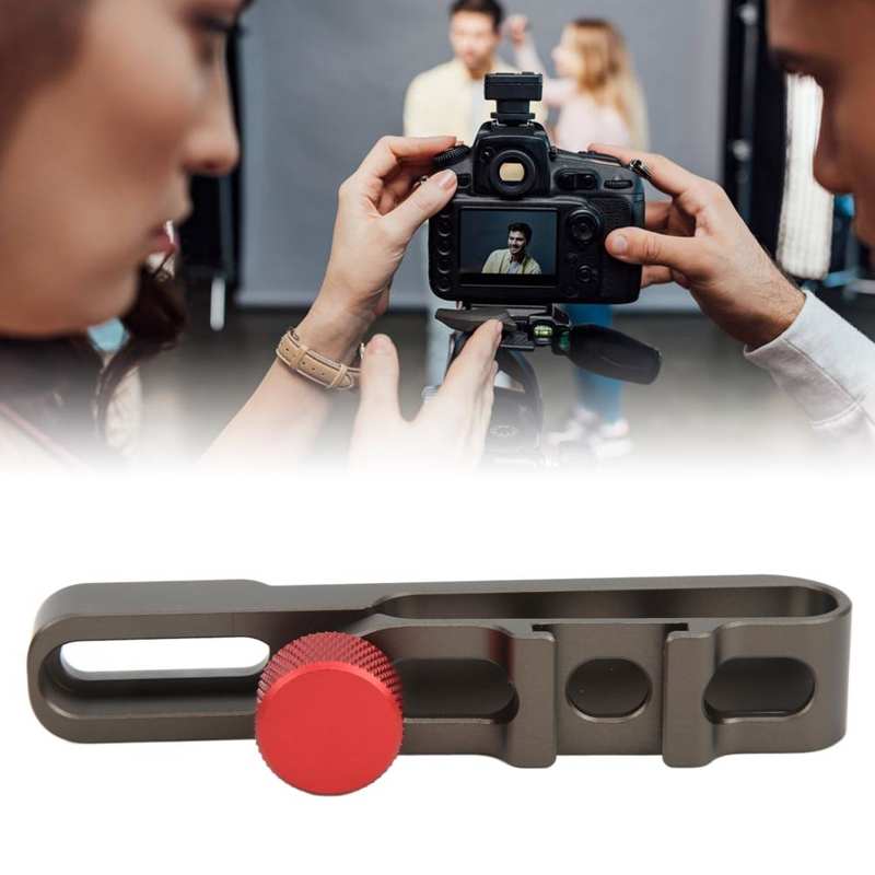 Aluminium Ssd Mount Bracket Houder Voor T5 Ssd Met 1/4 Inch Schroef Gat En Koude Schoen Mount