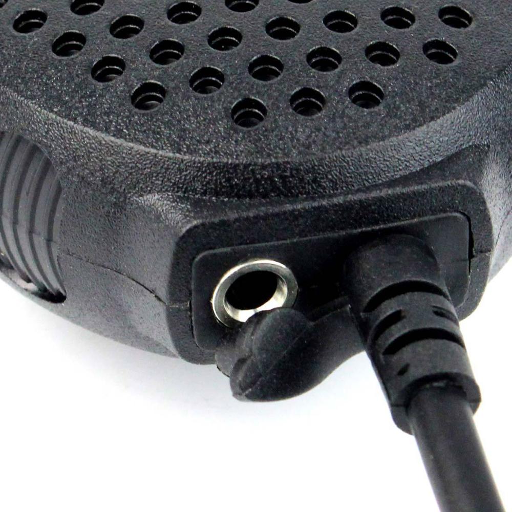 Oppxun 2 pinos ptt alto-falante microfone para kenwood baofeng pofung wouxun puxing rádio