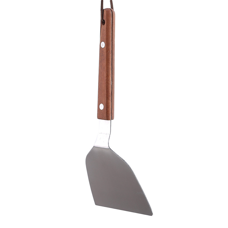 Roestvrij Staal Pizza Schop Keuken Koken Tools Pizza Schil Schop Met Houten Handvat Taart Pannenkoek Koken Tool