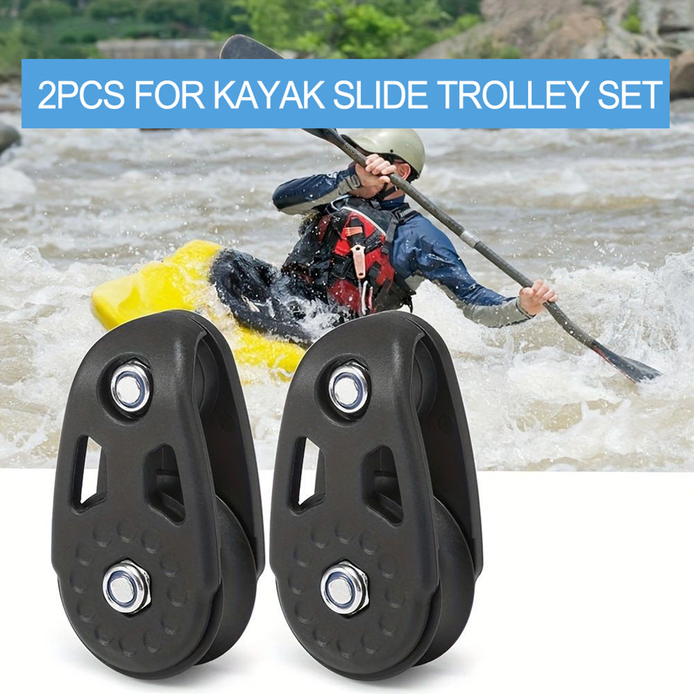 Yachttilbehør marine remskive marine gear samling skive spindelleje letvægtskonstruktion maksimal rebbredde 8mm