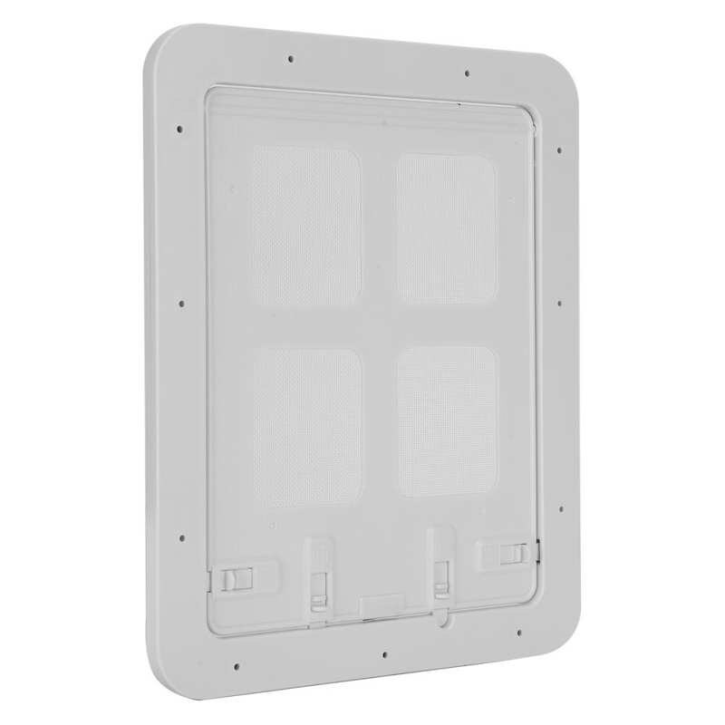 Puerta con solapa para perros y gatos, Kit de puerta con cierre de seguridad de 4 vías, de plástico ABS, para mascotas pequeñas