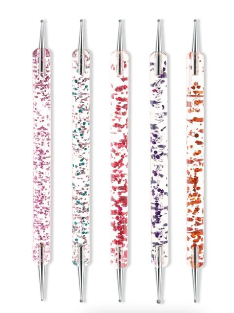 Rotuladores para decoración de uñas, 5 piezas, 2 formas de taladro, punto de punteo, pintura de mármol, esmalte de dibujo: Default Title