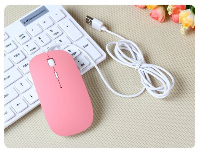 Cute Wired USB Mouse for Computer PC Mouse Ergonomic Mouse Mice for Apple Asus Xiaomi Lenovo Laptop Notebook Desktop Home Office: 3